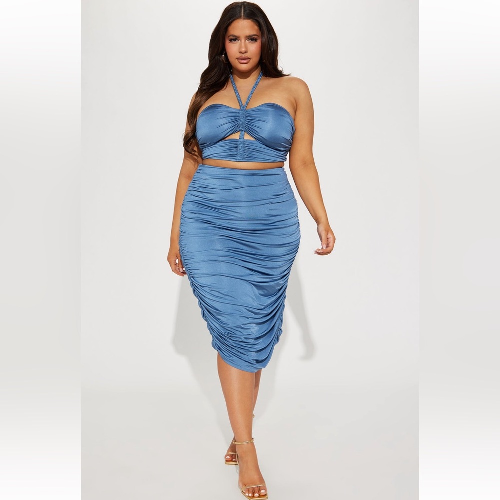 Fashion Nova- Another Memory Skirt Set